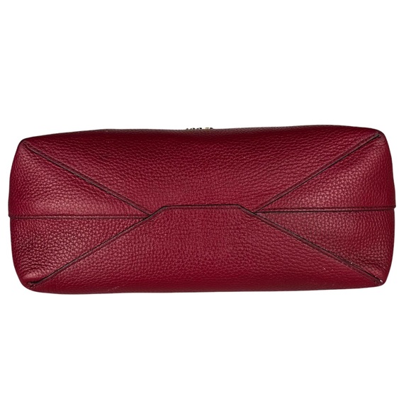 Michael Kors Maroon Junie Messenger Bag - Picture 9 of 13